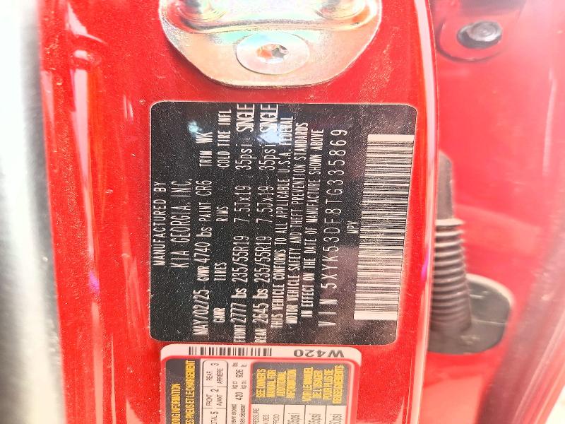 Продаж на аукціоні авто 2026 Kia Sportage, vin: 5XYK53DF8TG335869, номер лоту: 52679726