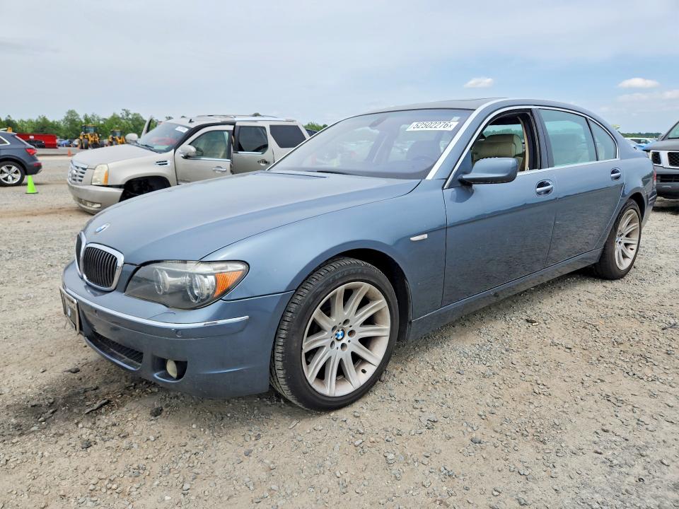 52502276 :رقم المزاد ، WBAHN83588DT80457 vin ، 2008 Bmw 750 مزاد بيع