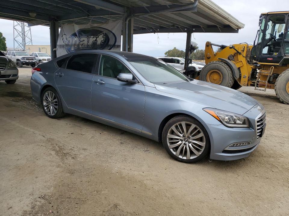 2017 Genesis G80 მანქანა იყიდება აუქციონზე, vin: KMHGN4JF5HU181266, აუქციონის ნომერი: 53185076