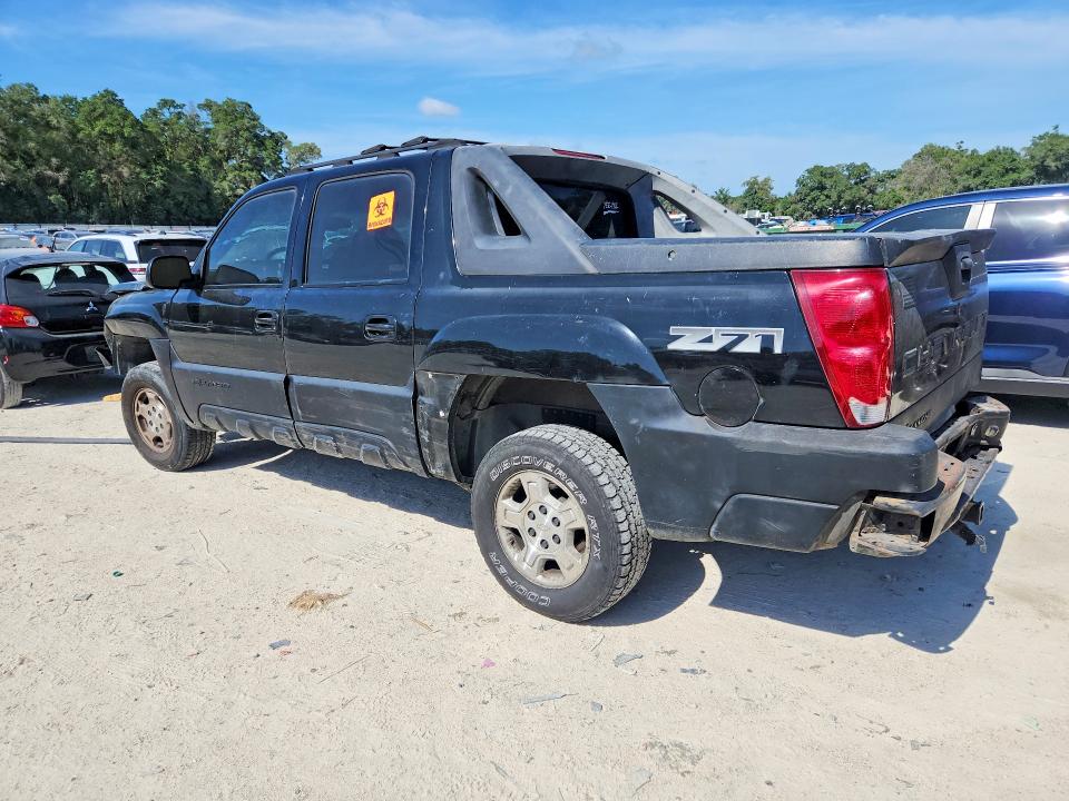 Auction sale of the 2002 Chevrolet Avalanche 1500 4d 4x, vin: 3GNEK13T32G196484, lot number: 52357456