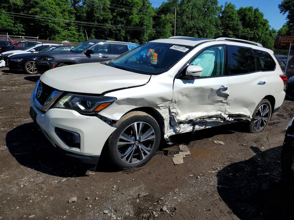 54859726 :رقم المزاد ، 5N1DR2MMXJC639806 vin ، 2018 Nissan Pathfinder مزاد بيع