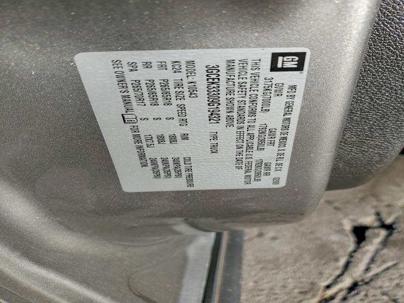 Продаж на аукціоні авто 2009 Chevrolet Silverado, vin: 3GCEK33309G194321, номер лоту: 54352566