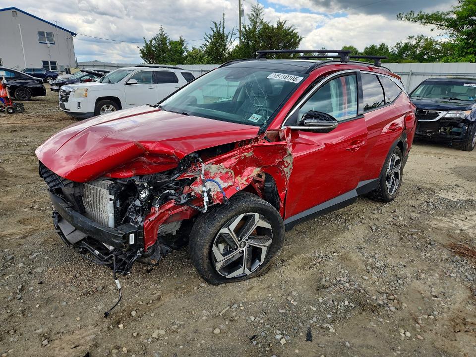 Продажа на аукционе авто 2023 Hyundai Tucson, vin: 5NMJECAE8PH184292, номер лота: 55190106