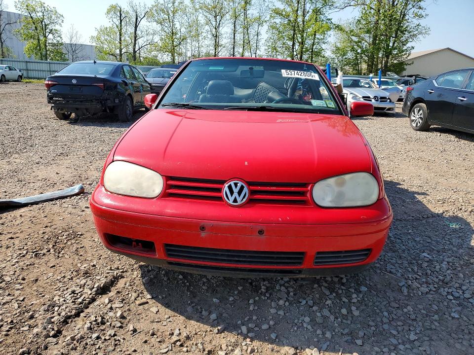 Aukcja sprzedaży 2001 Volkswagen Cabrio, vin: 3VWDC21V91M816926, numer aukcji: 53742806