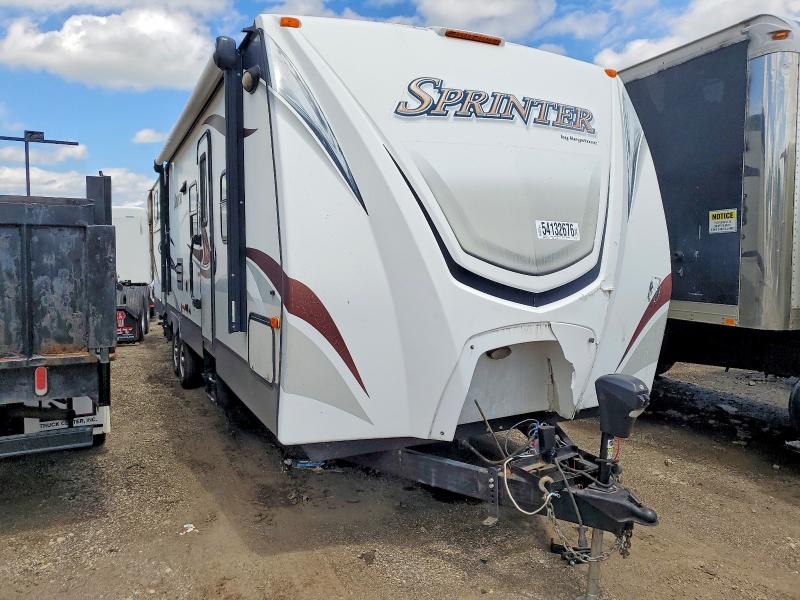 54132676 :رقم المزاد ، 4YDT31126F1531469 vin ، 2015 Keystone Sprinter مزاد بيع