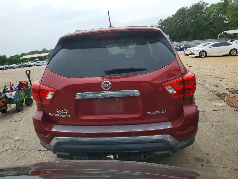 Продаж на аукціоні авто 2018 Nissan Pathfinder, vin: 5N1DR2MN3JC637971, номер лоту: 53051626