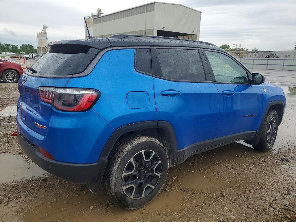 2021 Jeep Compass მანქანა იყიდება აუქციონზე, vin: 3C4NJDDB7MT545062, აუქციონის ნომერი: 52325466