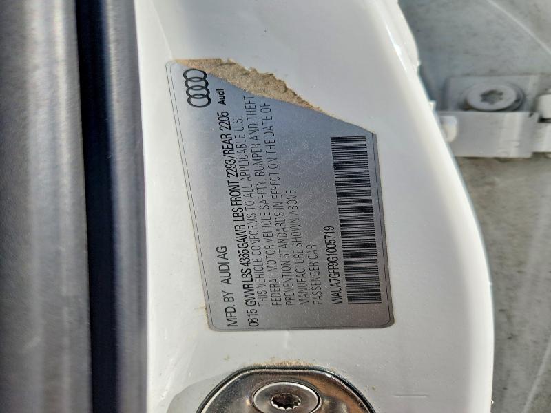 Aukcja sprzedaży 2016 Audi A3, vin: WAUA7GFF9G1005719, numer aukcji: 53727806