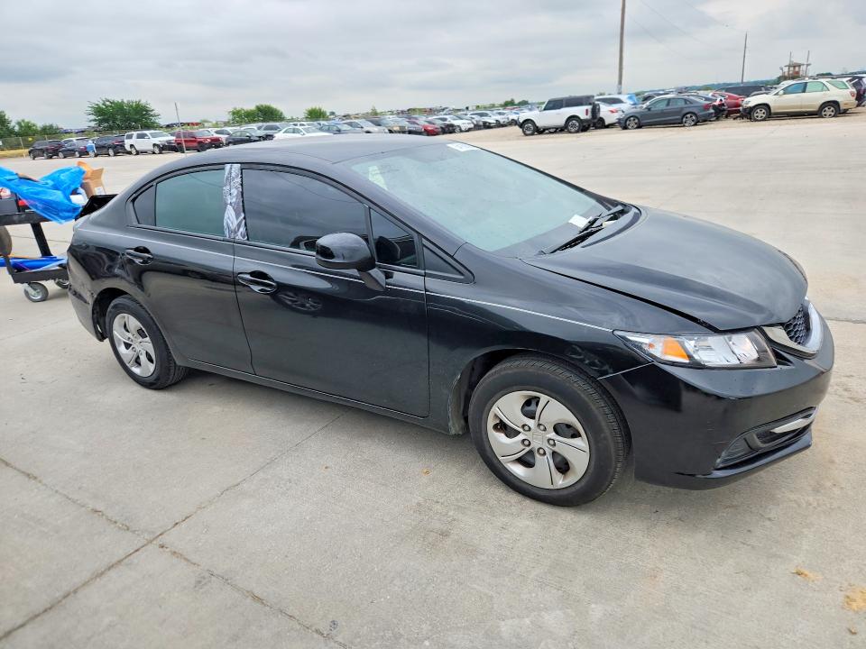 2013 Honda Civic მანქანა იყიდება აუქციონზე, vin: 19XFB2F54DE022499, აუქციონის ნომერი: 54150626