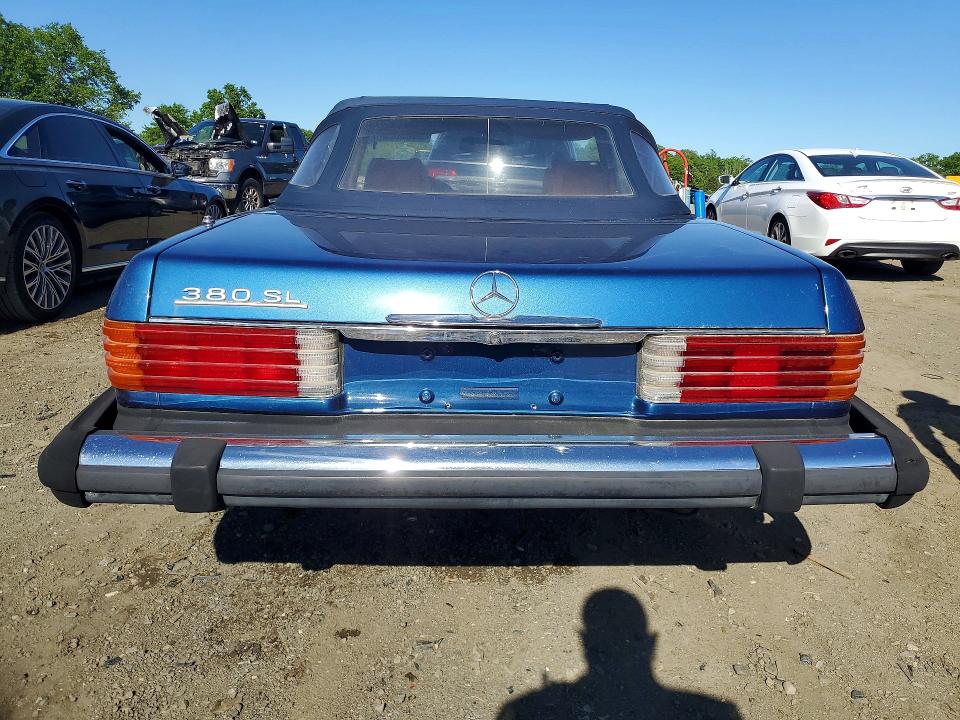 Продажа на аукционе авто 1983 Mercedes-benz 380, vin: WDBBA45A3DB026941, номер лота: 51835256