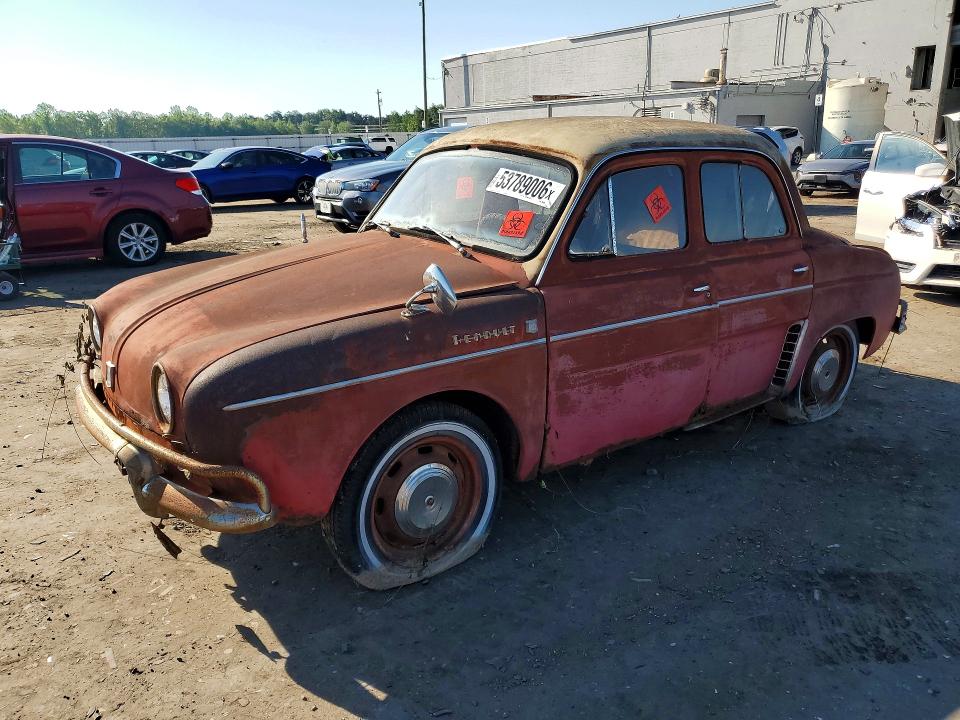 53789006 :رقم المزاد ، 6857106 vin ، 1962 Renault Gta مزاد بيع