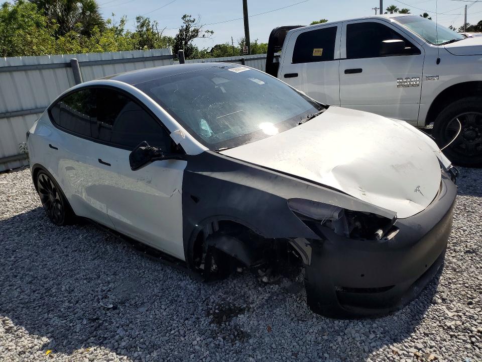 2022 Tesla Model Y მანქანა იყიდება აუქციონზე, vin: 7SAYGDEF1NF448147, აუქციონის ნომერი: 52698006