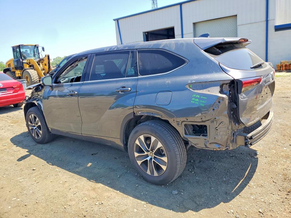 53453146 :رقم المزاد ، 5TDGZRBH8LS514708 vin ، 2020 Toyota Highlander مزاد بيع
