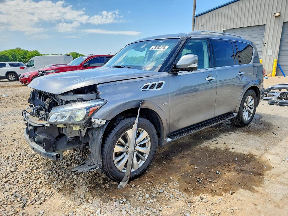 53593476 :رقم المزاد ، JN8AZ2NF2H9643660 vin ، 2017 Infiniti Qx80 مزاد بيع