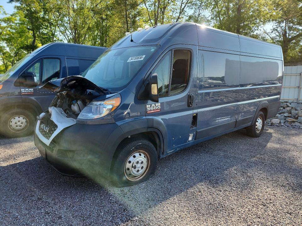 54158656 :رقم المزاد ، 3C6MRVJG2ME544598 vin ، 2021 Ram Promaster 3500 مزاد بيع