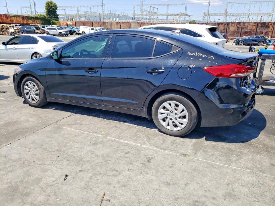 52433516 :رقم المزاد ، 5NPD74LF3HH186278 vin ، 2017 Hyundai Elantra مزاد بيع
