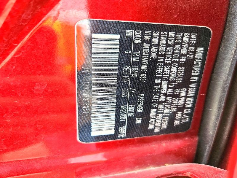 Aukcja sprzedaży 2021 Nissan Rogue Sport, vin: JN1BJ1AV7MW316331, numer aukcji: 52272626