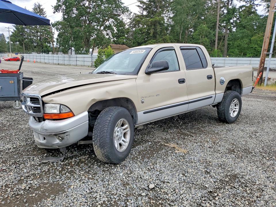 54660536 :رقم المزاد ، 1B7HG48Z62S707457 vin ، 2002 Dodge Dakota مزاد بيع