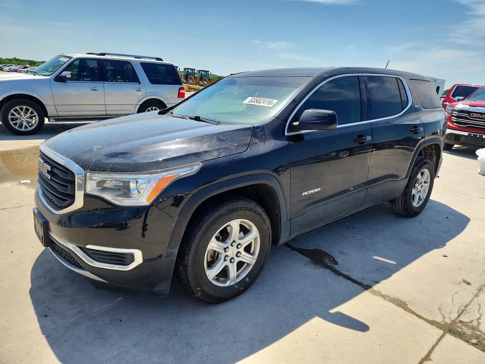 53582416 :رقم المزاد ، 1GKKNKLAXJZ243357 vin ، 2018 Gmc Acadia مزاد بيع