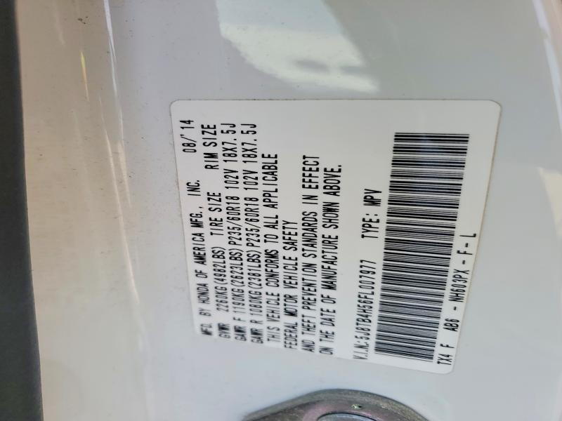 Продаж на аукціоні авто 2015 Acura Rdx, vin: 5J8TB4H56FL007977, номер лоту: 53558106