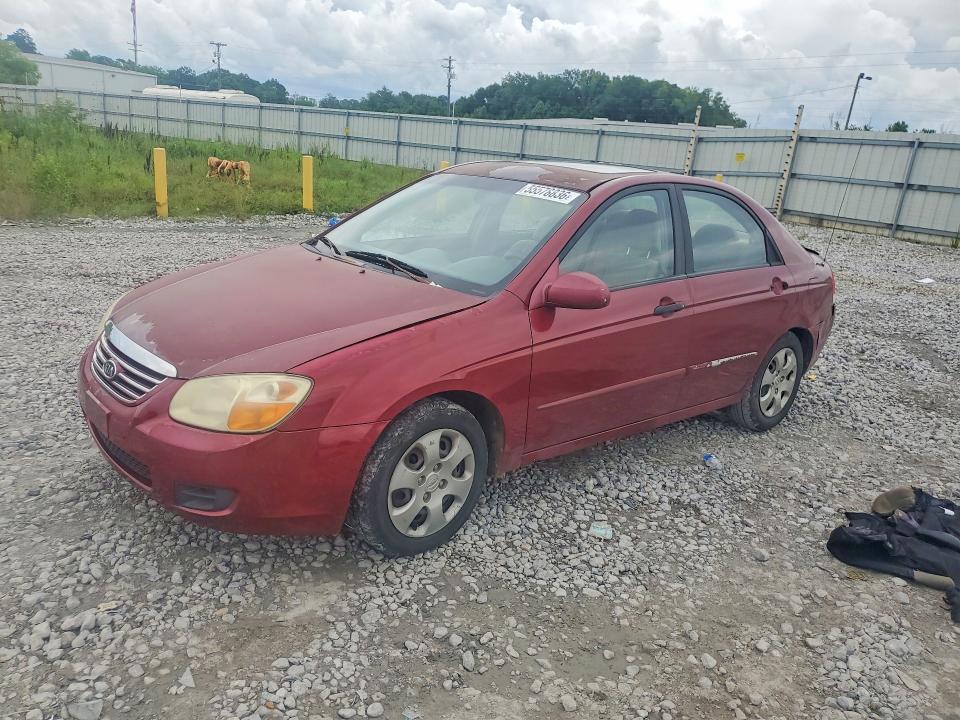 55578836 :رقم المزاد ، KNAFE122575376719 vin ، 2007 Kia Spectra مزاد بيع