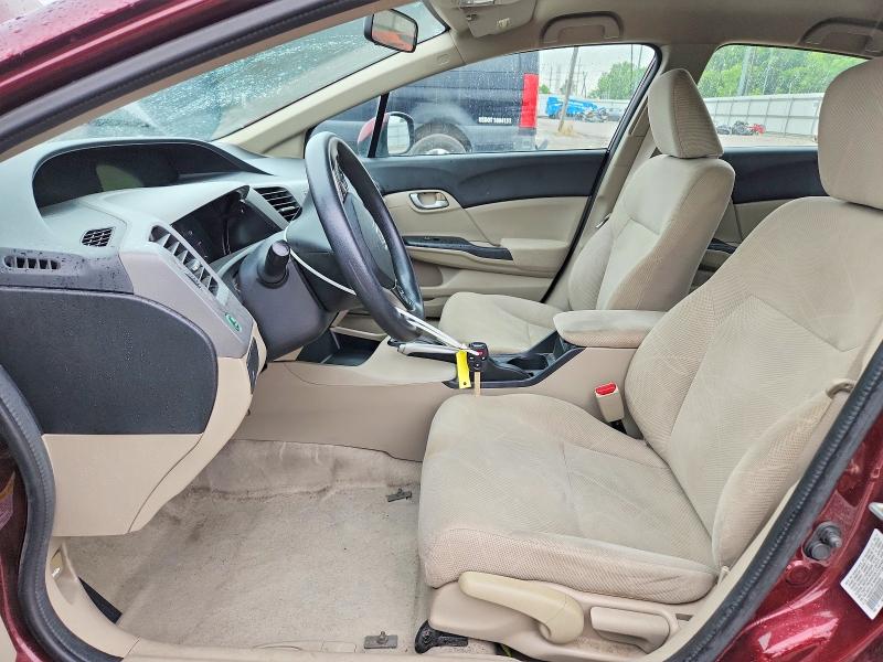 Продаж на аукціоні авто 2012 Honda Civic, vin: 19XFB2F51CE059458, номер лоту: 54179806