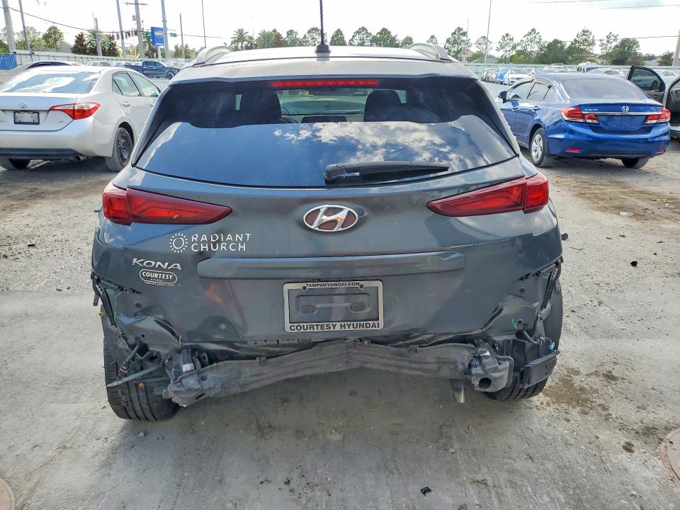 53787536 :رقم المزاد ، KM8K22AA2KU390080 vin ، 2019 Hyundai Kona مزاد بيع