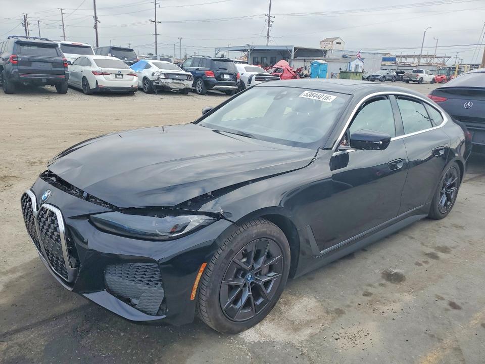 Продаж на аукціоні авто 2024 Bmw I4, vin: WBY43AW04RFS63784, номер лоту: 53644016