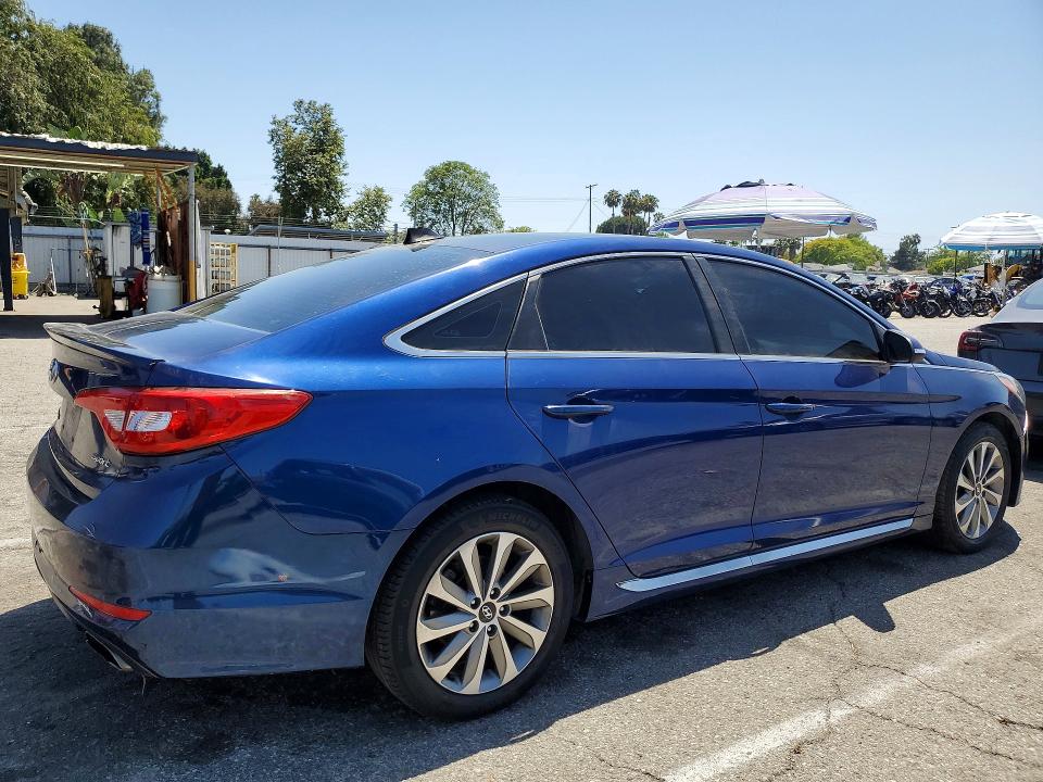 53835606 :رقم المزاد ، 5NPE34AF0FH099227 vin ، 2015 Hyundai Sonata مزاد بيع