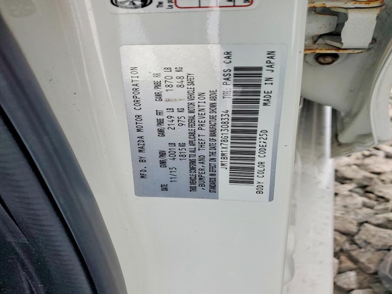Продаж на аукціоні авто 2016 Mazda 3, vin: JM1BM1X78G1308334, номер лоту: 52747286