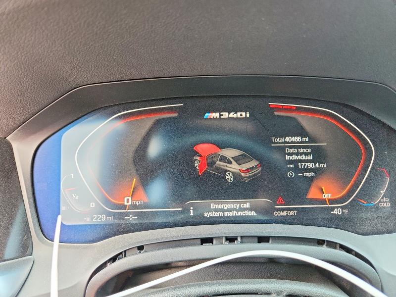 54351256 :رقم المزاد ، WBA5U7C04LA286669 vin ، 2020 Bmw M340i مزاد بيع