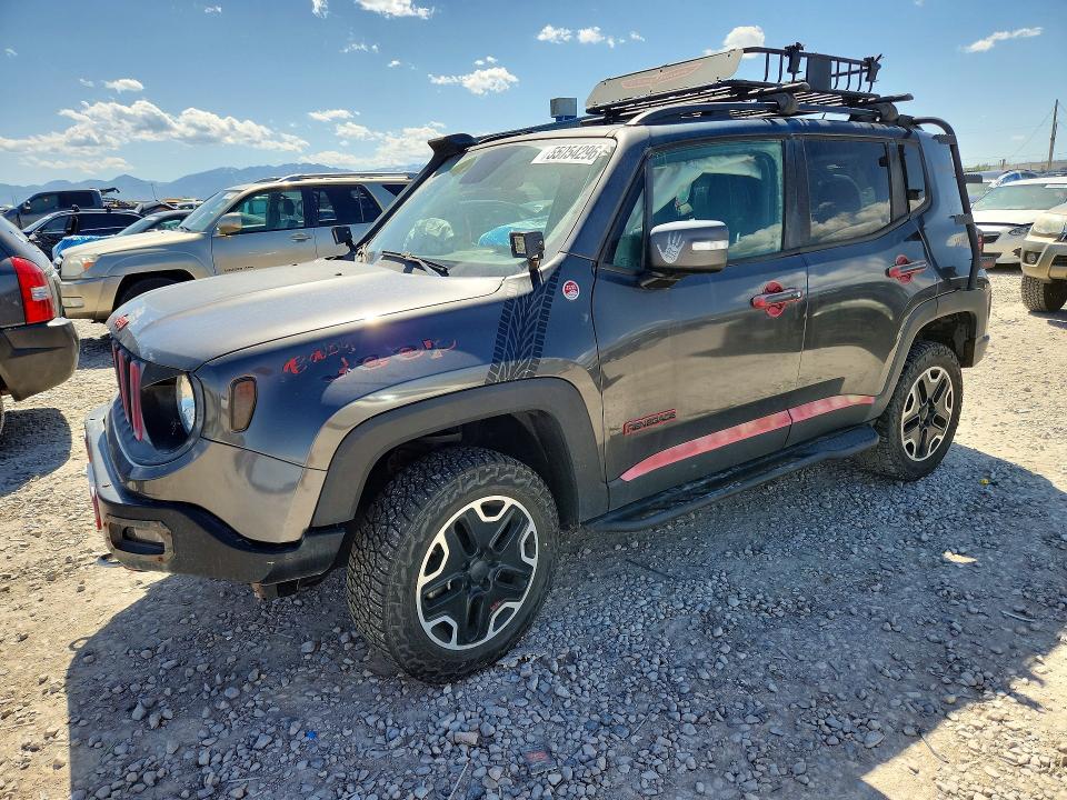 55054296 :رقم المزاد ، ZACCJBCB8HPF99903 vin ، 2017 Jeep Renegade مزاد بيع