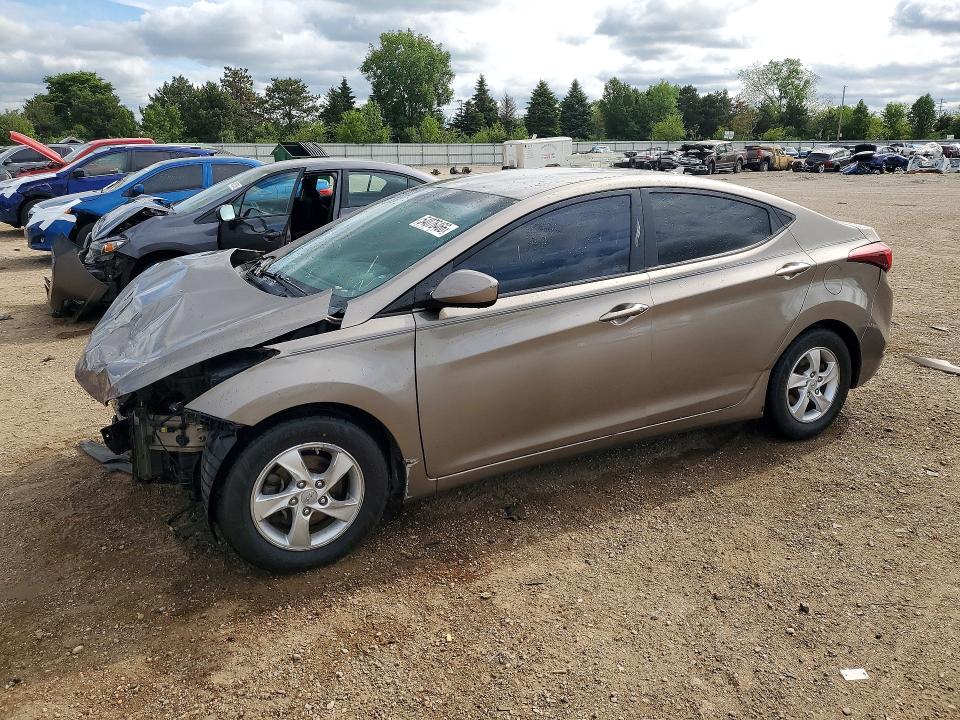2015 Hyundai Elantra მანქანა იყიდება აუქციონზე, vin: 5NPDH4AE2FH620100, აუქციონის ნომერი: 54076466