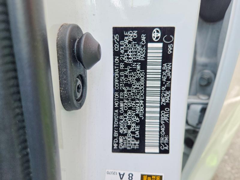 Продаж на аукціоні авто 2025 Toyota Corolla Hybrid, vin: JTDBCMFEXS3088051, номер лоту: 52482456
