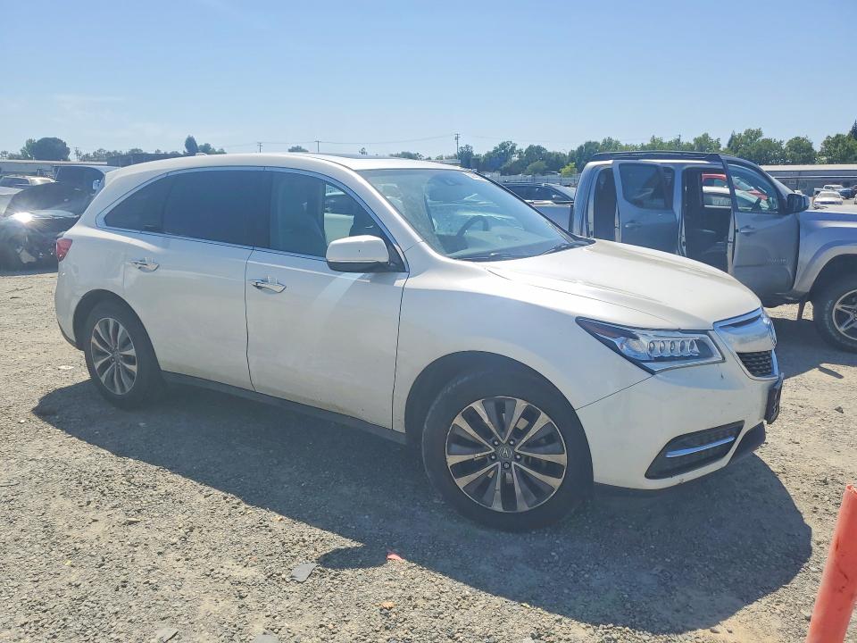 2014 Acura Mdx მანქანა იყიდება აუქციონზე, vin: 5FRYD3H42EB004624, აუქციონის ნომერი: 54440246