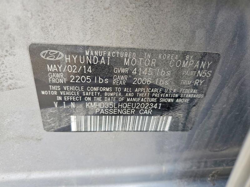 Aukcja sprzedaży 2014 Hyundai Elantra Gt, vin: KMHD35LH0EU202341, numer aukcji: 52930366