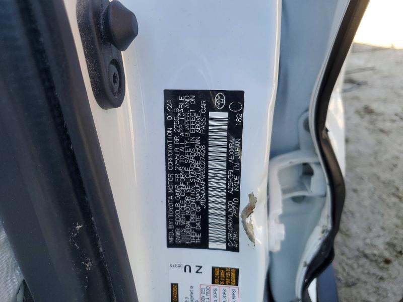 52716936 :رقم المزاد ، JTDAAAAF9R3027428 vin ، 2024 Toyota Crown مزاد بيع