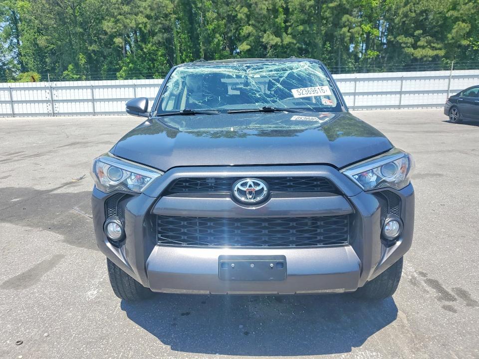 2018 Toyota 4runner მანქანა იყიდება აუქციონზე, vin: JTEBU5JR1J5532638, აუქციონის ნომერი: 52369616