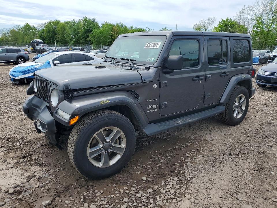 53413686 :رقم المزاد ، 1C4HJXEN6NW208952 vin ، 2022 Jeep Wrangler Unlimited مزاد بيع