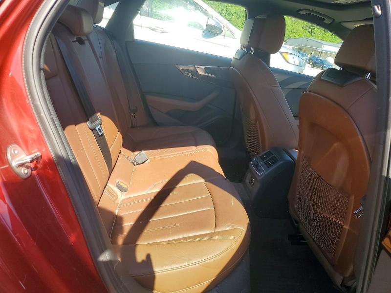 2019 Audi A4 მანქანა იყიდება აუქციონზე, vin: WAUDNAF4XKN019144, აუქციონის ნომერი: 54976326