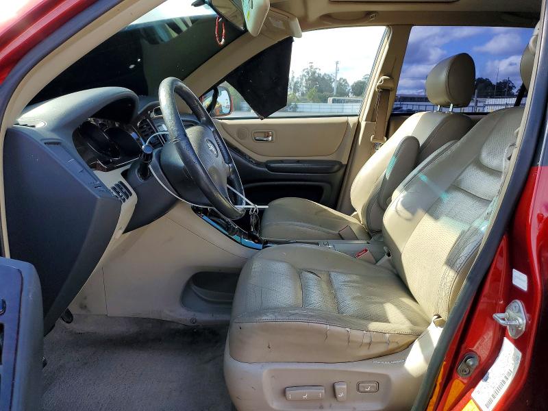 52196716 :رقم المزاد ، JTEGF21A120034396 vin ، 2002 Toyota Highlander مزاد بيع