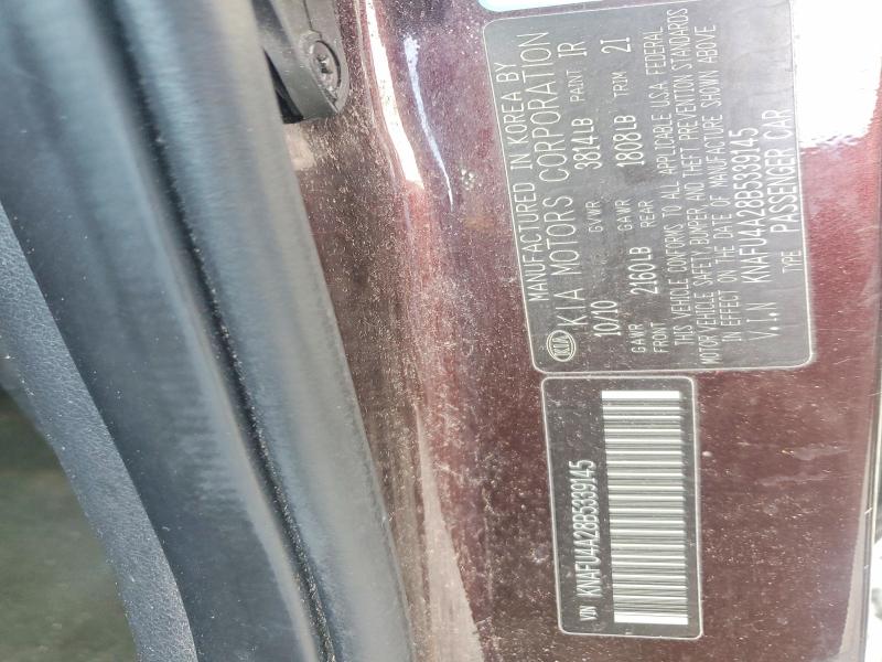 Aukcja sprzedaży 2011 Kia Forte, vin: KNAFU4A28B5339145, numer aukcji: 55136856