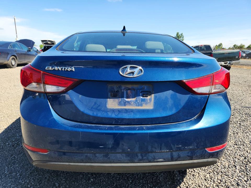 53552076 :رقم المزاد ، KMHDH4AE4FU383059 vin ، 2015 Hyundai Elantra مزاد بيع