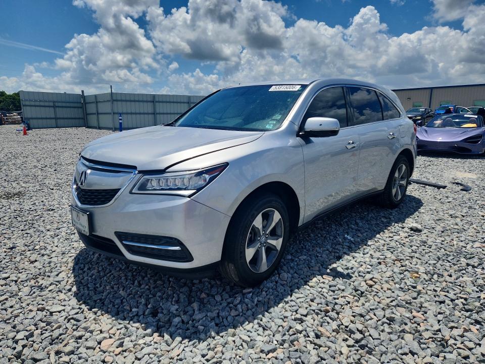 Продажа на аукционе авто 2014 Acura Mdx, vin: 5FRYD3H21EB006122, номер лота: 53815006