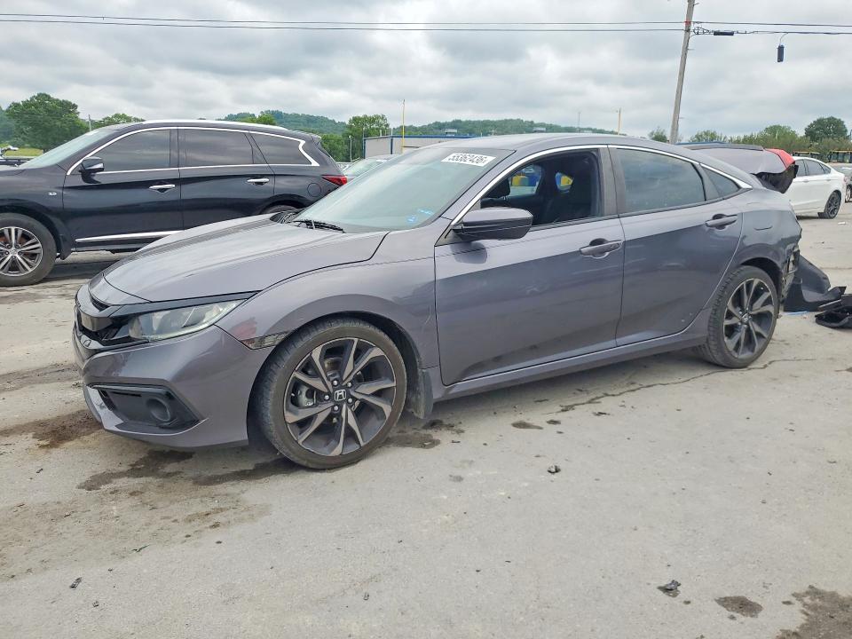 Aukcja sprzedaży 2020 Honda Civic, vin: 2HGFC2F86LH529139, numer aukcji: 55362436