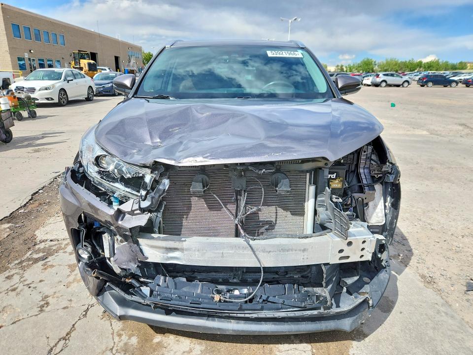 Aukcja sprzedaży 2019 Toyota Highlander, vin: 5TDDZRFH2KS941281, numer aukcji: 53921966