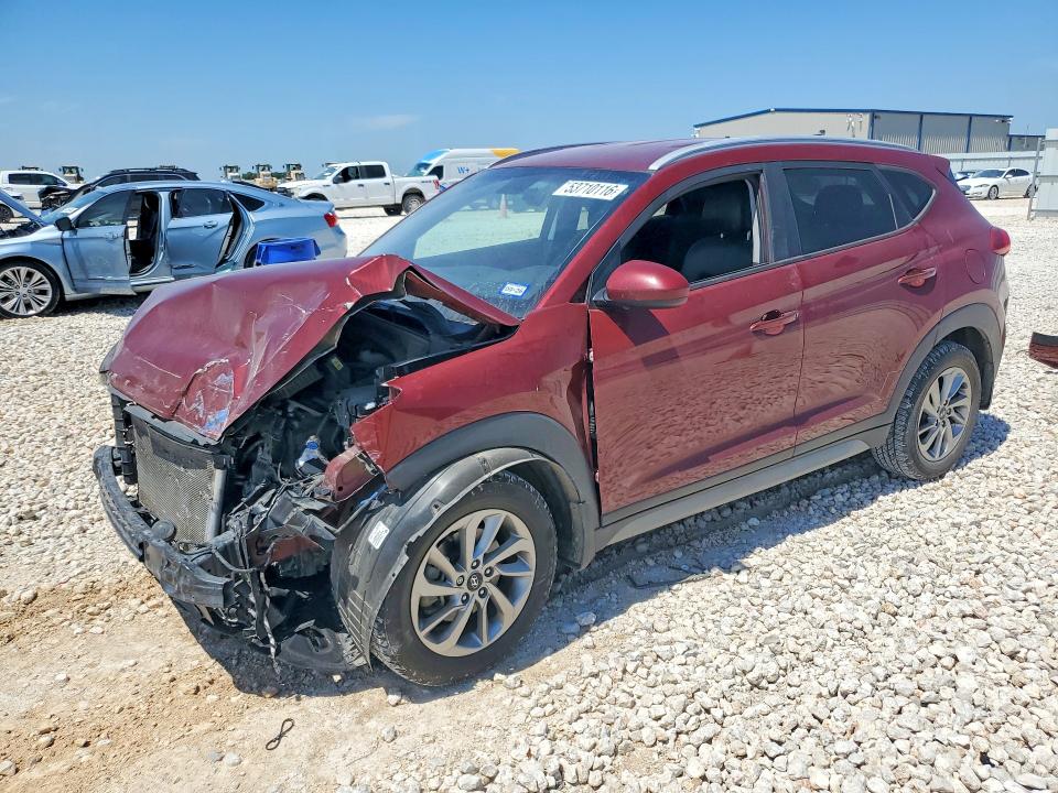 2018 Hyundai Tucson მანქანა იყიდება აუქციონზე, vin: KM8J33A46JU836142, აუქციონის ნომერი: 53710116