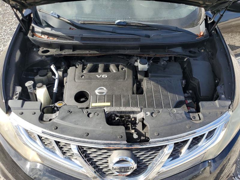 2011 Nissan Murano მანქანა იყიდება აუქციონზე, vin: JN8AZ1MW0BW150726, აუქციონის ნომერი: 54730516
