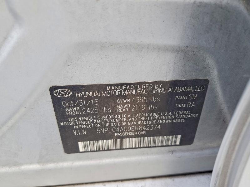 Aukcja sprzedaży 2014 Hyundai Sonata, vin: 5NPEC4AC9EH842374, numer aukcji: 55151176