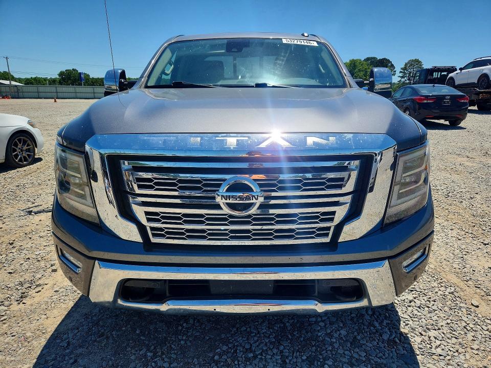 53279146 :رقم المزاد ، 1N6AA1EDXLN509570 vin ، 2020 Nissan Titan مزاد بيع